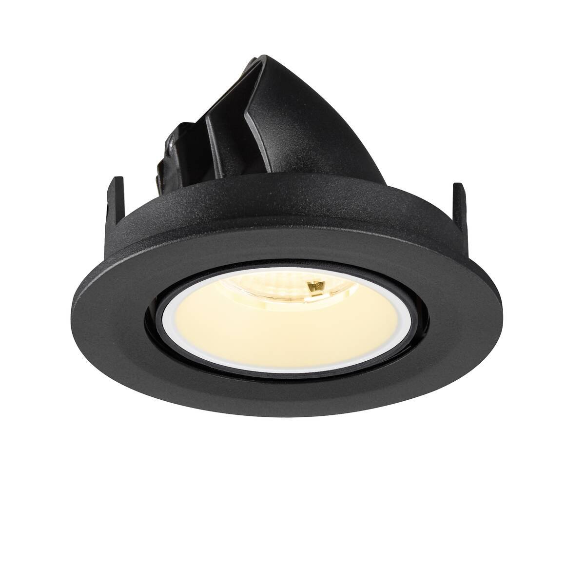 LA 1009404 NUMINOS® GIMBLE S Stropní vestavné svítidlo, 3000 K, 55°, IP20, kulaté, černé / bílé - BIG WHITE (SLV) (obrázek 7)