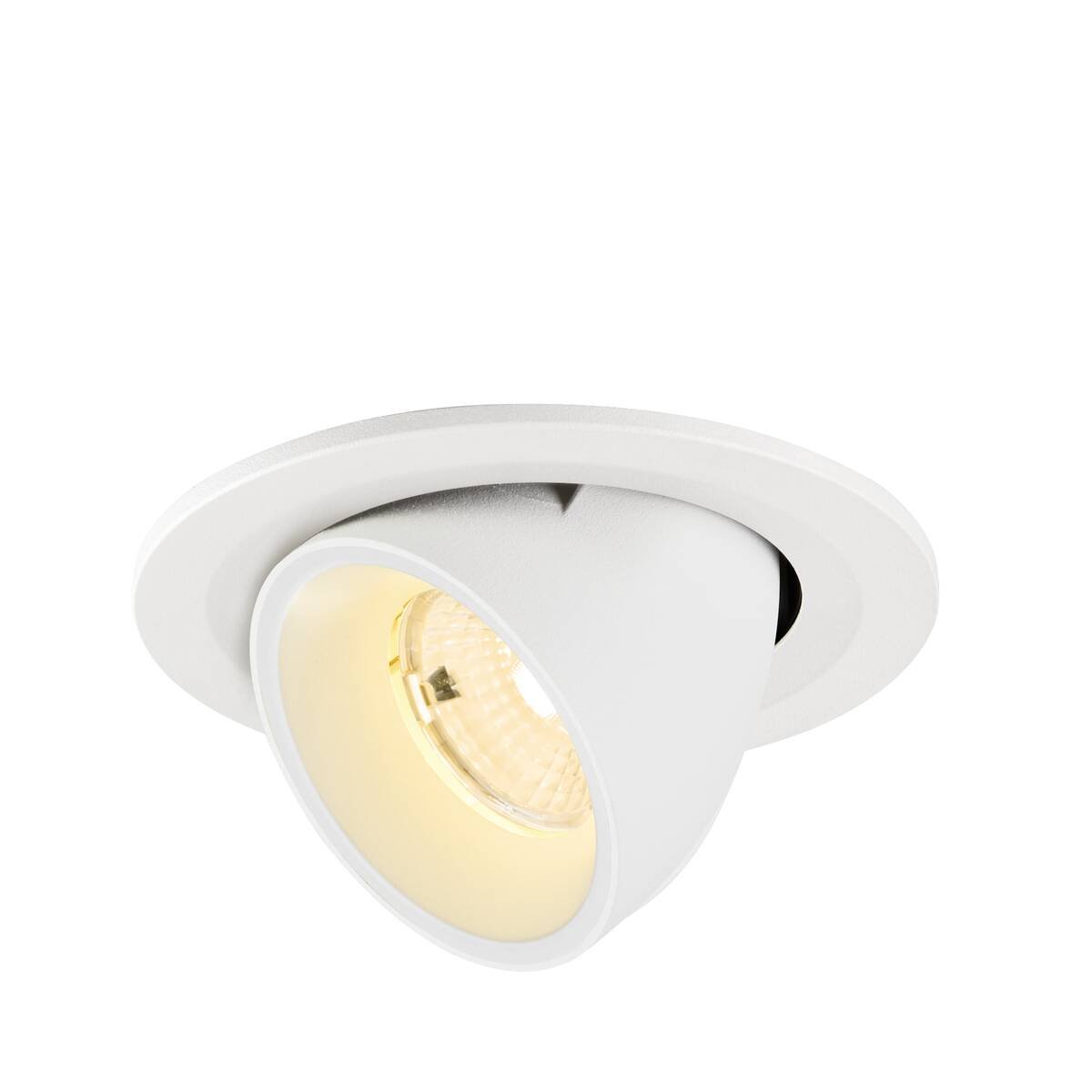 Levně LA 1009413 NUMINOS® GIMBLE S Stropní vestavné svítidlo, 3000 K, 55°, IP20, kulaté, bílé - BIG WHITE (SLV)