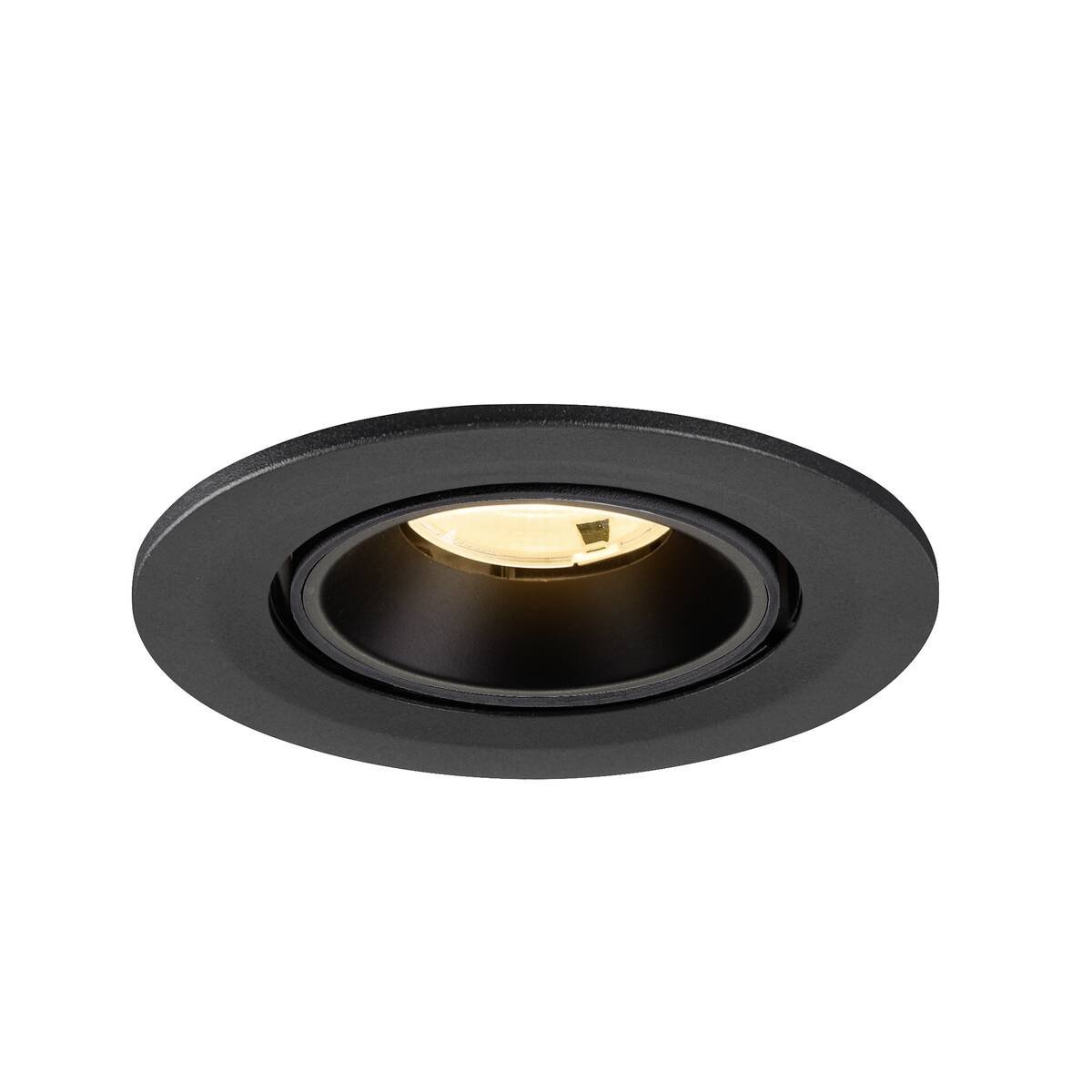 LA 1009397 NUMINOS® GIMBLE S Stropní vestavné svítidlo, 3000 K, 20°, IP20, kulaté, černé - BIG WHITE (SLV) (obrázek 4)