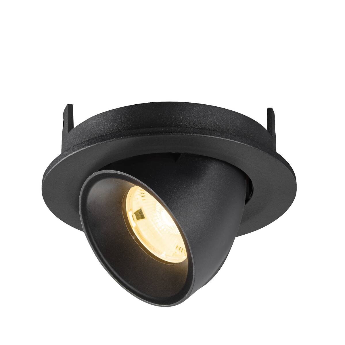 LA 1009397 NUMINOS® GIMBLE S Stropní vestavné svítidlo, 3000 K, 20°, IP20, kulaté, černé - BIG WHITE (SLV) (obrázek 5)