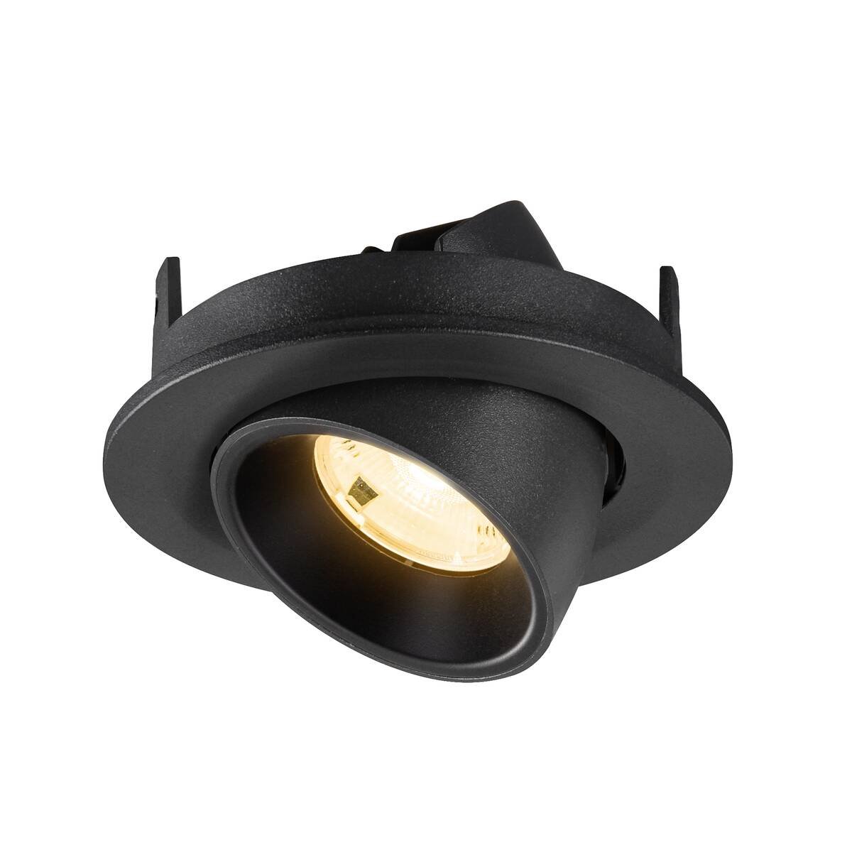 LA 1009397 NUMINOS® GIMBLE S Stropní vestavné svítidlo, 3000 K, 20°, IP20, kulaté, černé - BIG WHITE (SLV) (obrázek 6)