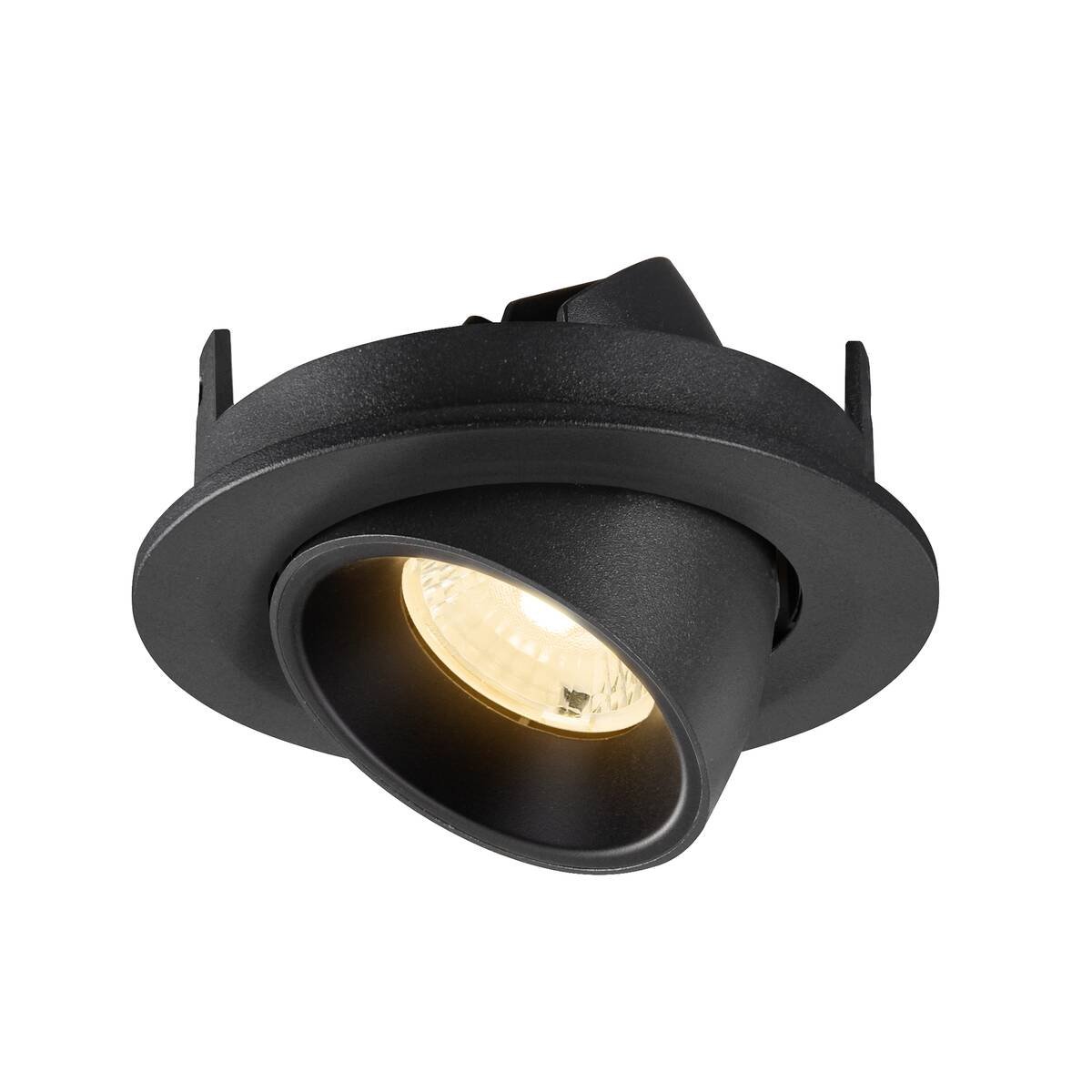 LA 1009400 NUMINOS® GIMBLE S Stropní vestavné svítidlo, 3000 K, 40°, IP20, kulaté, černé - BIG WHITE (SLV) (obrázek 6)