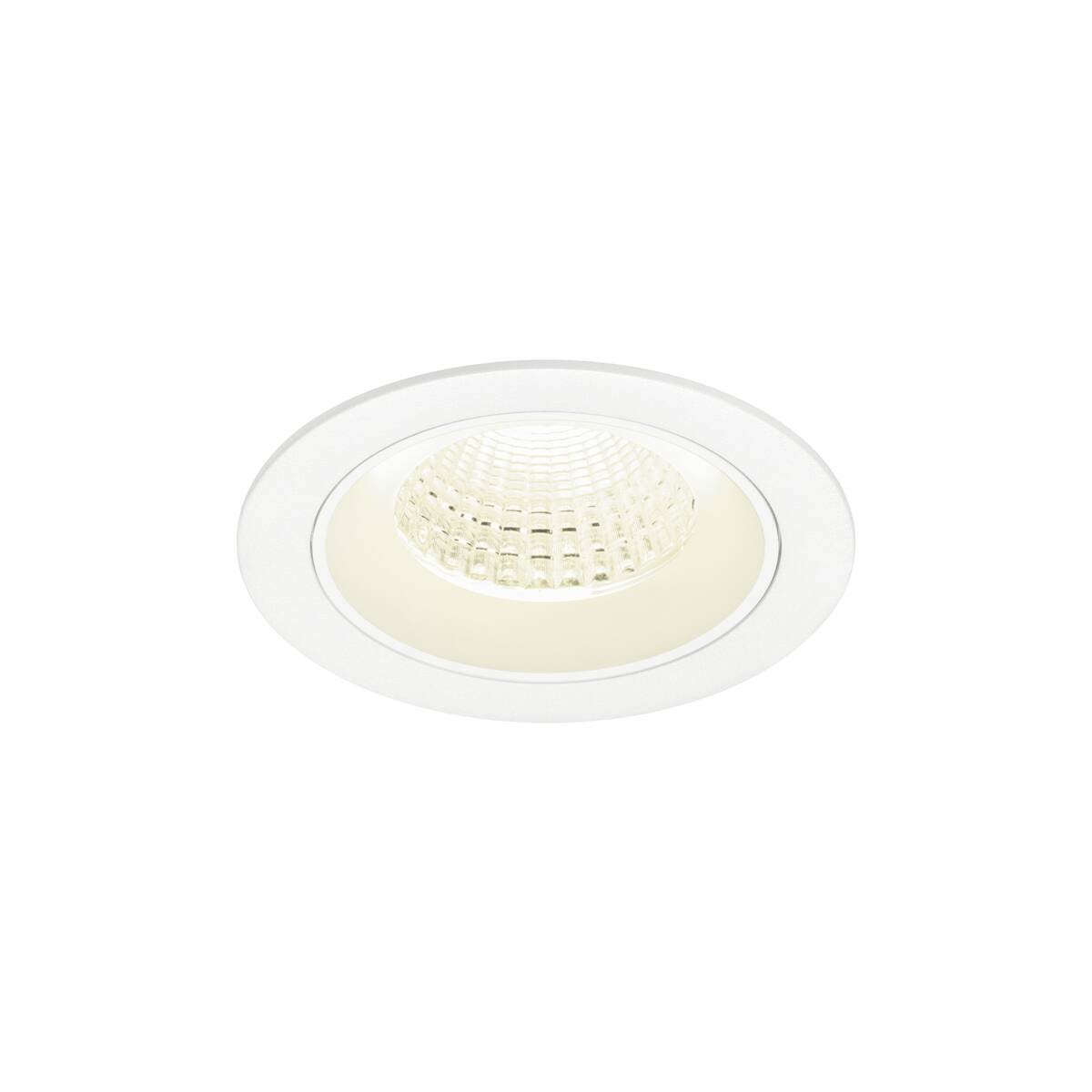Levně LA 1009647 NUMINOS® M Stropní vestavné svítidlo, 4000 K, 55°, IP20, kulaté, bílé - BIG WHITE (SLV)