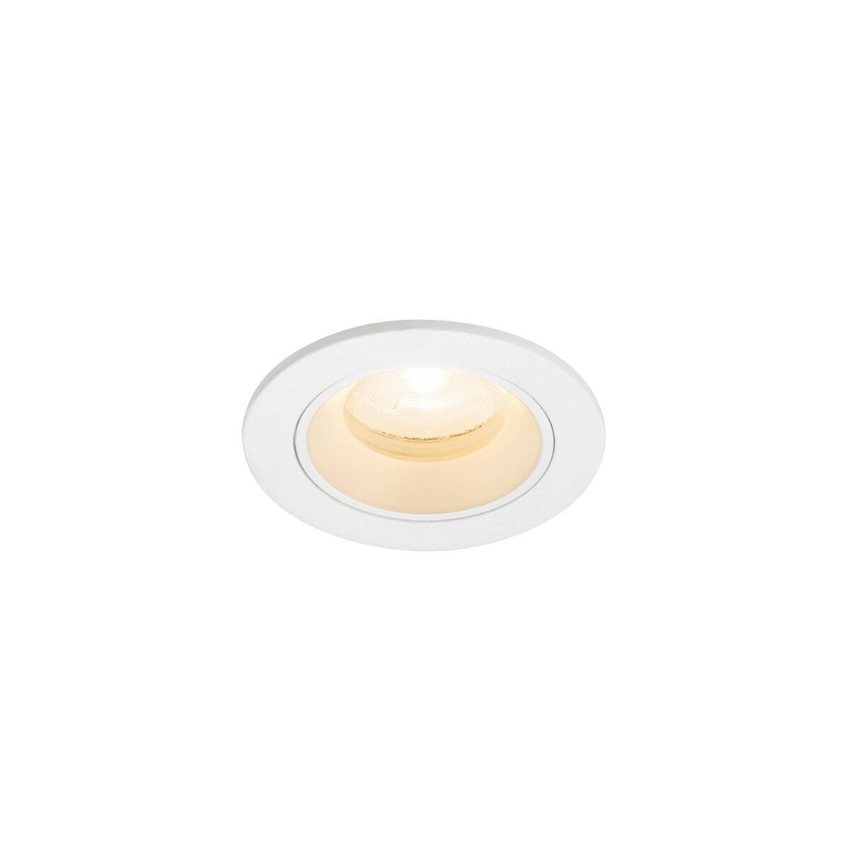 Levně LA 1009281 NUMINOS® XS Stropní vestavné svítidlo, 2700 K, 20°, IP20, kulaté, bílé - BIG WHITE (SLV)