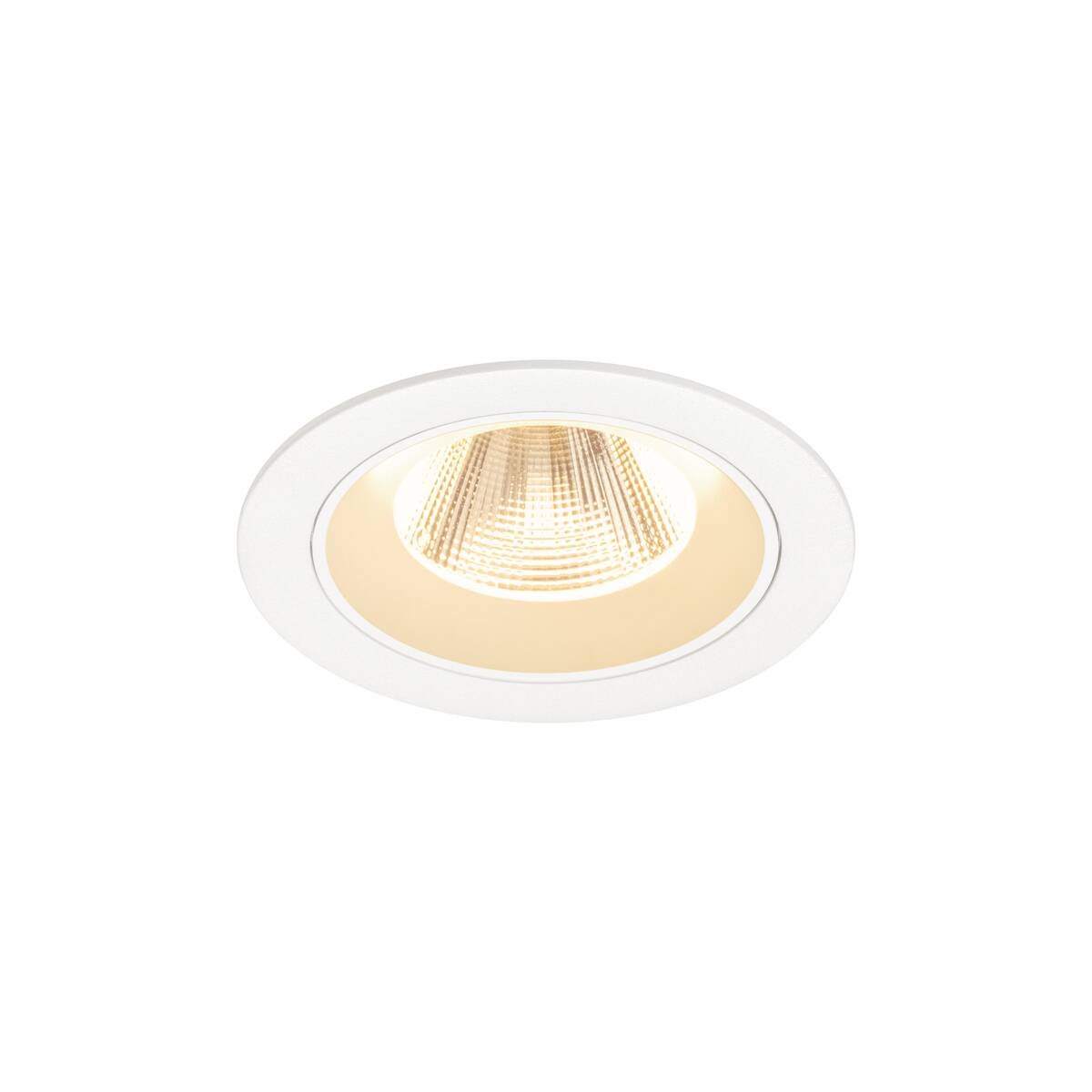 Levně LA 1009605 NUMINOS® M Stropní vestavné svítidlo, 2700 K, 20°, IP20, kulaté, bílé - BIG WHITE (SLV)