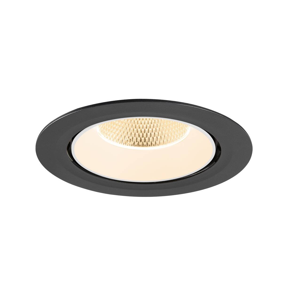 LA 1009865 NUMINOS® GIMBLE XL Stropní vestavné svítidlo, 2700 K, 20°, černá / bílá - BIG WHITE (SLV) (obrázek 4)
