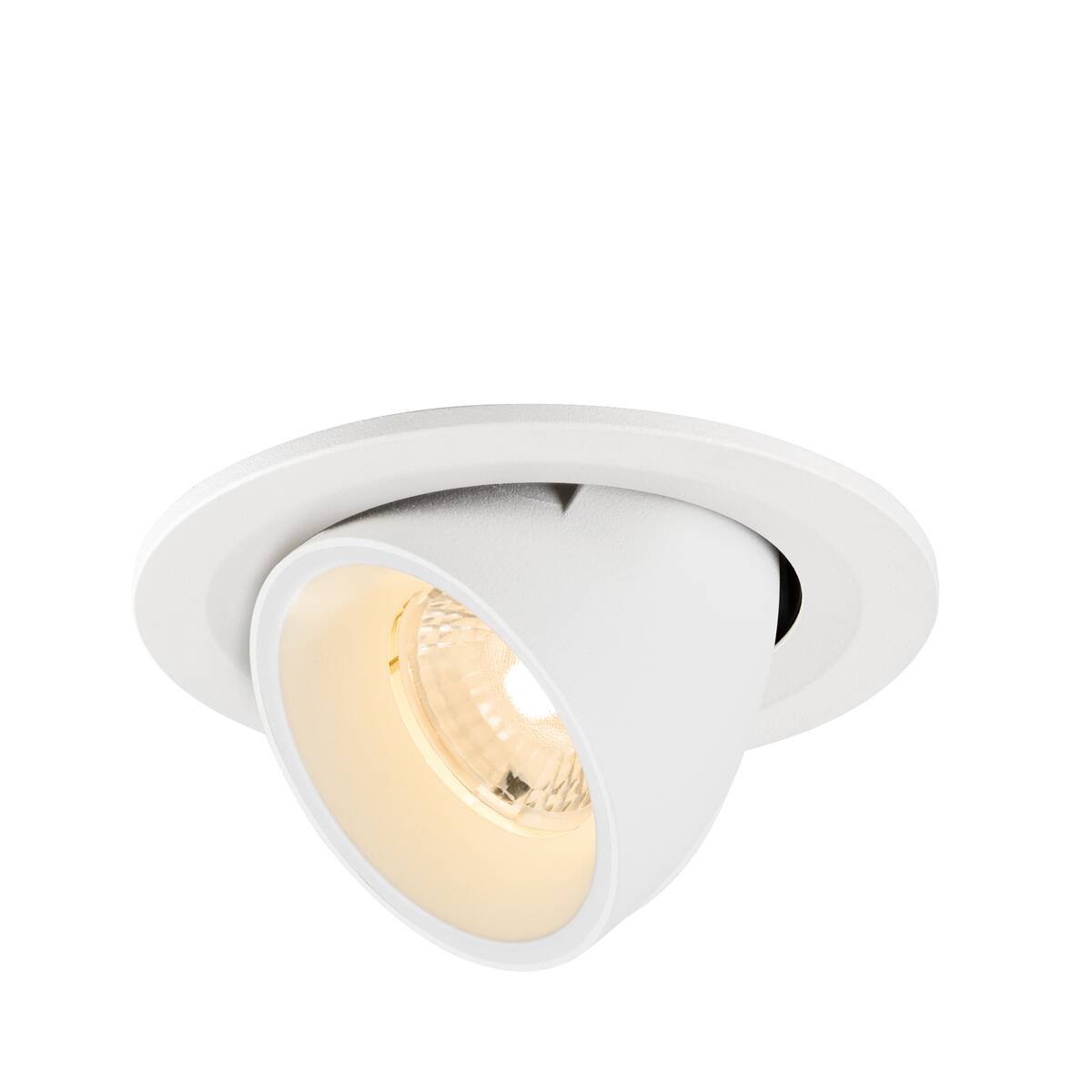Levně LA 1009392 NUMINOS® GIMBLE S Stropní vestavné svítidlo, 2700 K, 40°, IP20, kulaté, bílé - BIG WHITE (SLV)