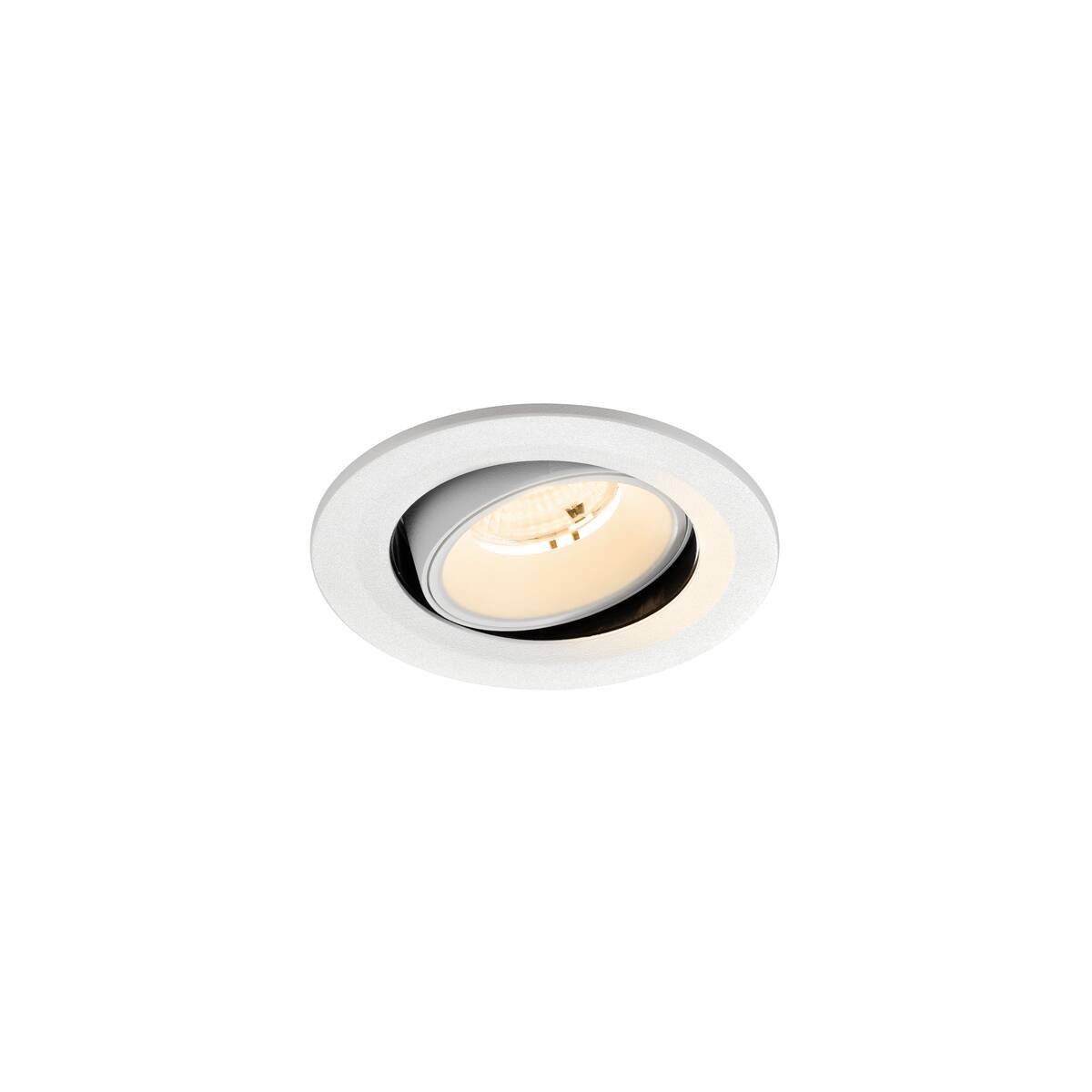 LA 1009503 NUMINOS® MOVE S Stropní vestavné svítidlo, 2700 K, 55°, IP20, kulaté, bílé - BIG WHITE (SLV)