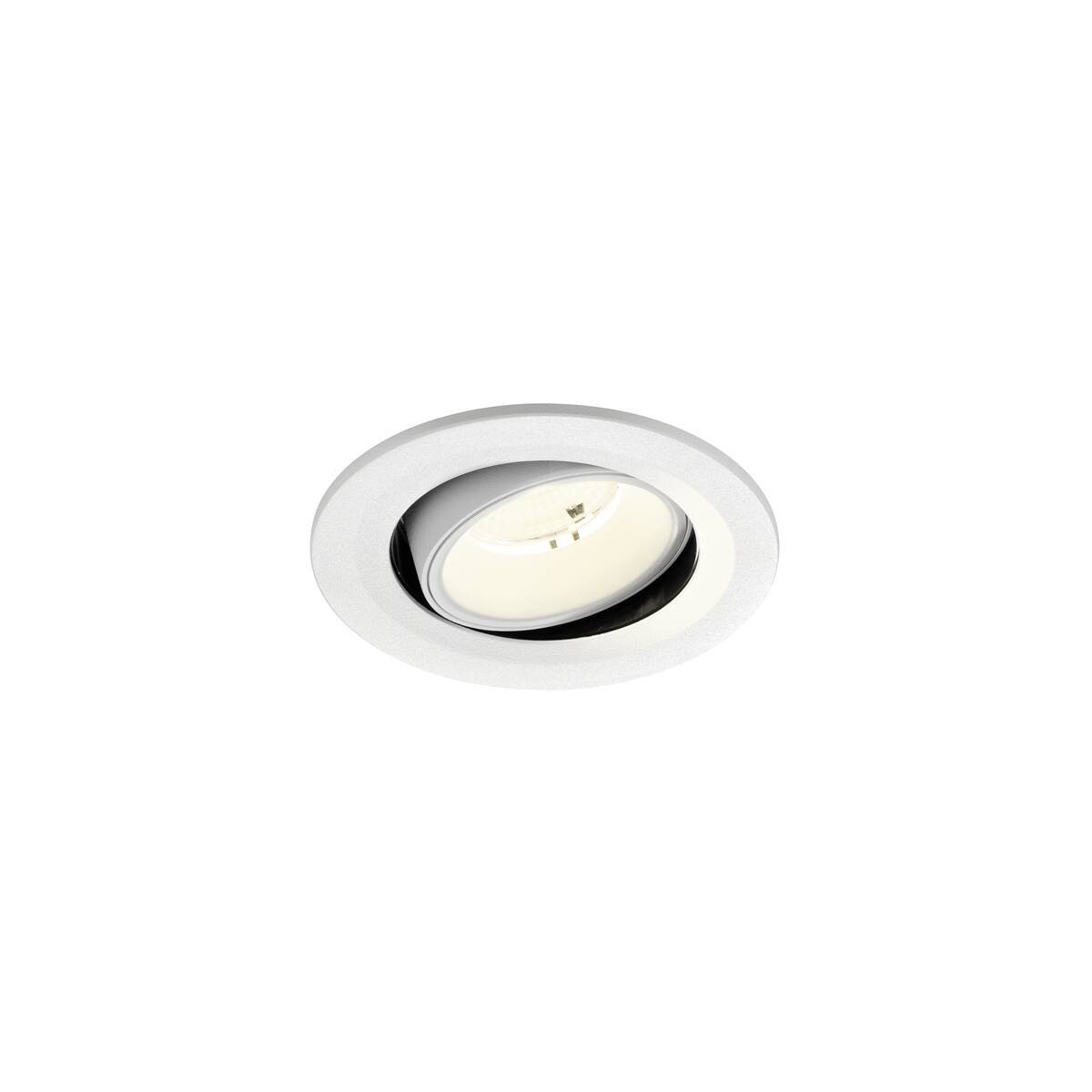 Levně LA 1009539 NUMINOS® MOVE S Stropní vestavné svítidlo, 4000 K, 55°, IP20, kulaté, bílé - BIG WHITE (SLV)