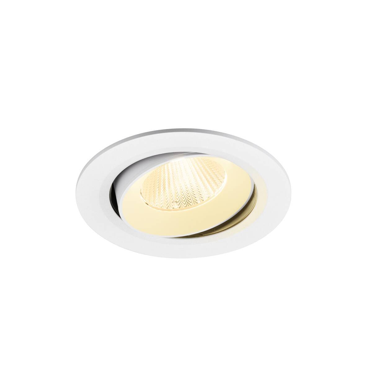 Levně LA 1009841 NUMINOS® MOVE L Stropní vestavné svítidlo, 3000 K, 40°, IP20, kulaté, bílé - BIG WHITE (SLV)