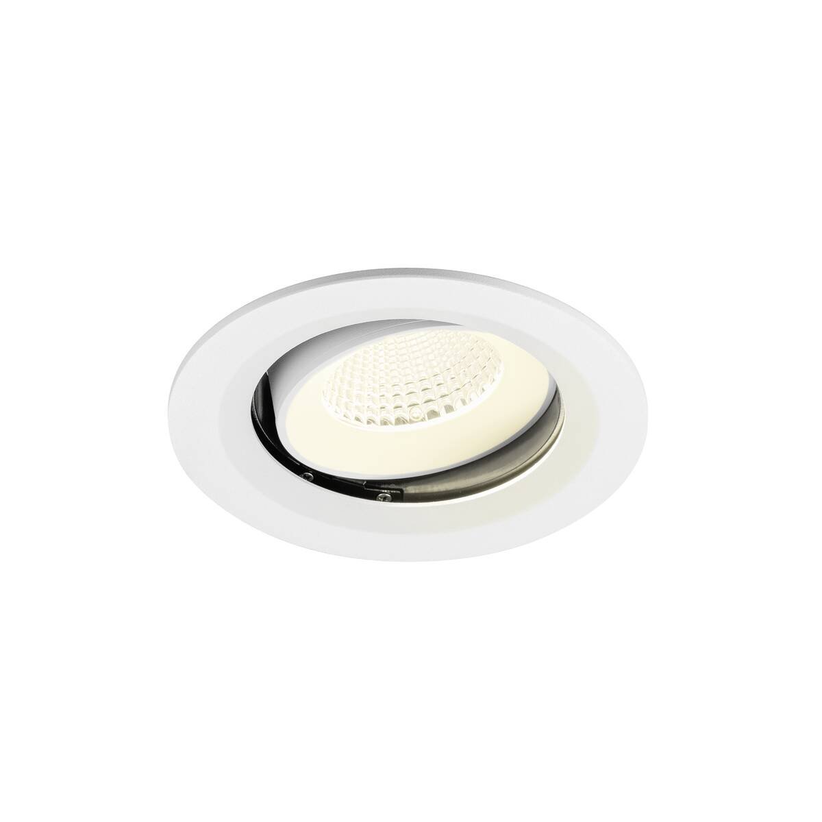 LA 1009698 NUMINOS® MOVE M Stropní vestavné svítidlo, 4000 K, 40°, IP20, kulaté, bílé - BIG WHITE (SLV)