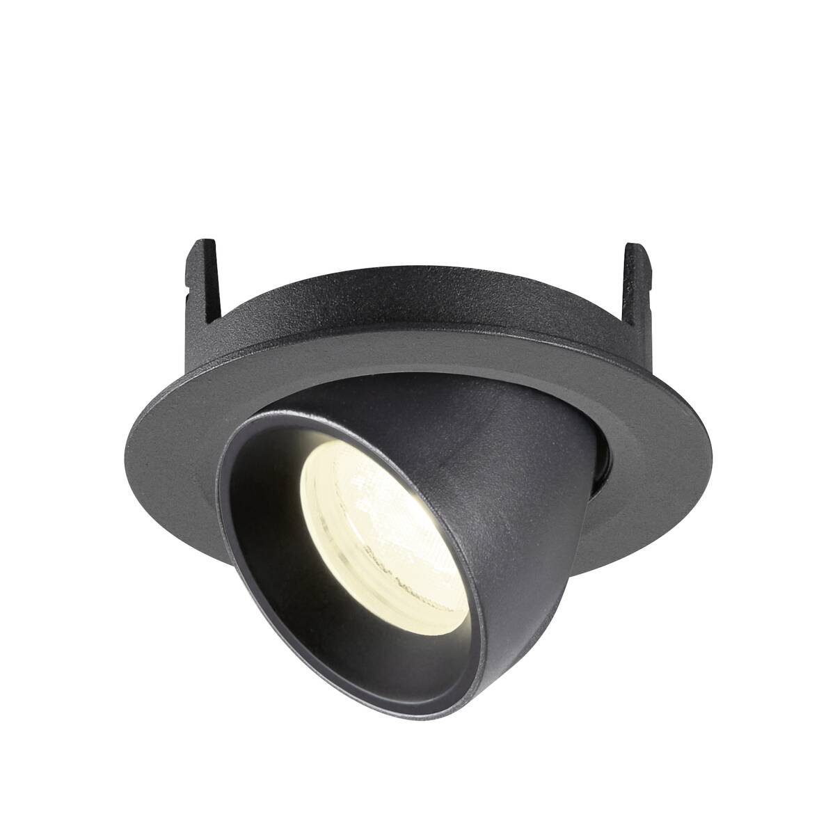 LA 1010065 NUMINOS® GIMBLE XS Stropní vestavné svítidlo, 4000 K, 40°, IP20, kulaté, černá - BIG WHITE (SLV) (obrázek 5)