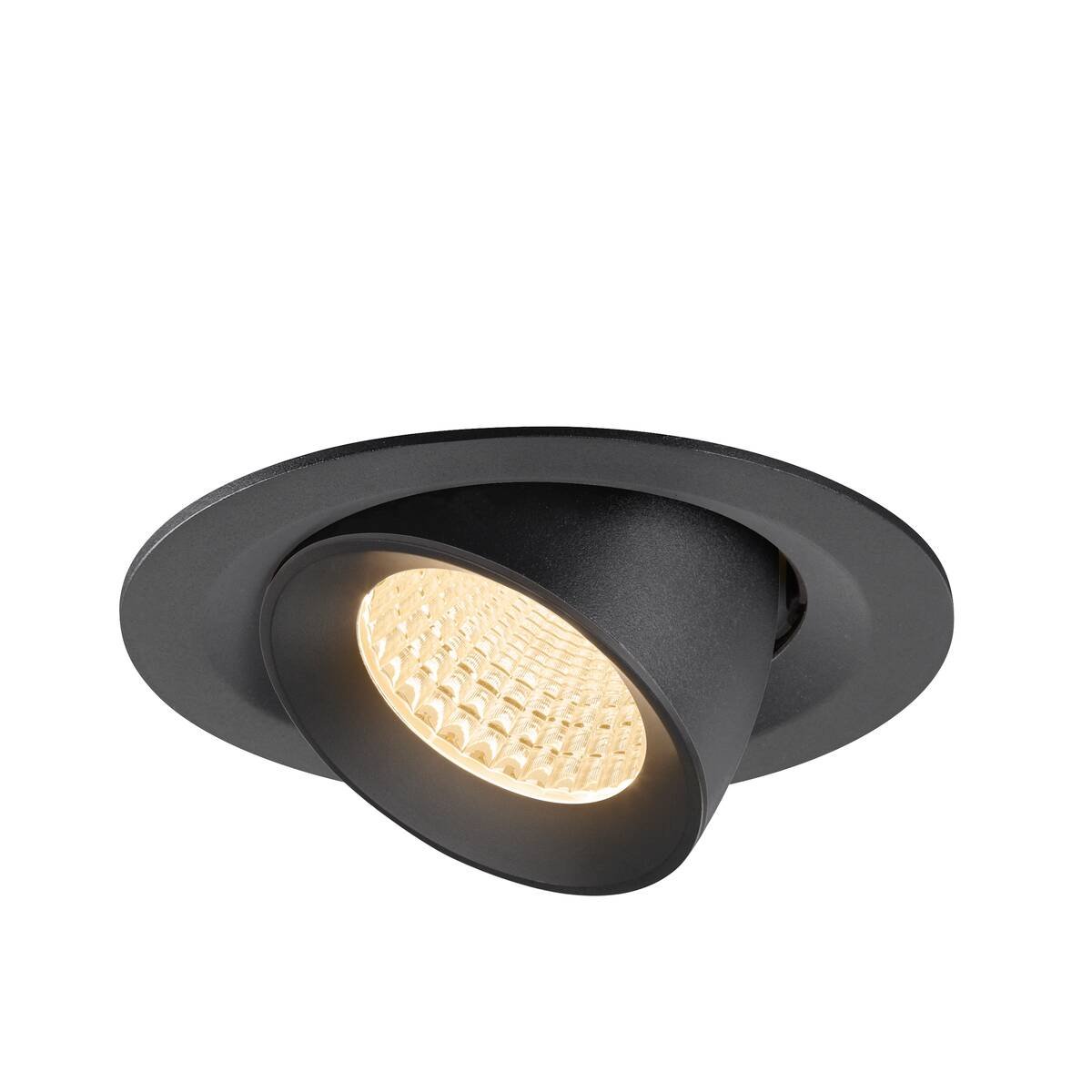 LA 1009547 NUMINOS® GIMBLE M Stropní vestavné svítidlo, 2700 K, 55°, černé - BIG WHITE (SLV) (obrázek 3)