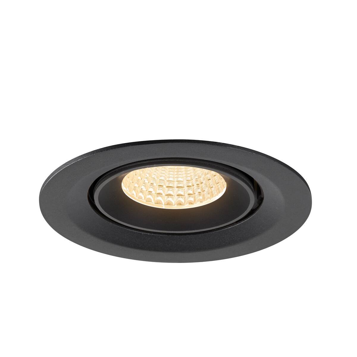 LA 1009547 NUMINOS® GIMBLE M Stropní vestavné svítidlo, 2700 K, 55°, černé - BIG WHITE (SLV) (obrázek 4)