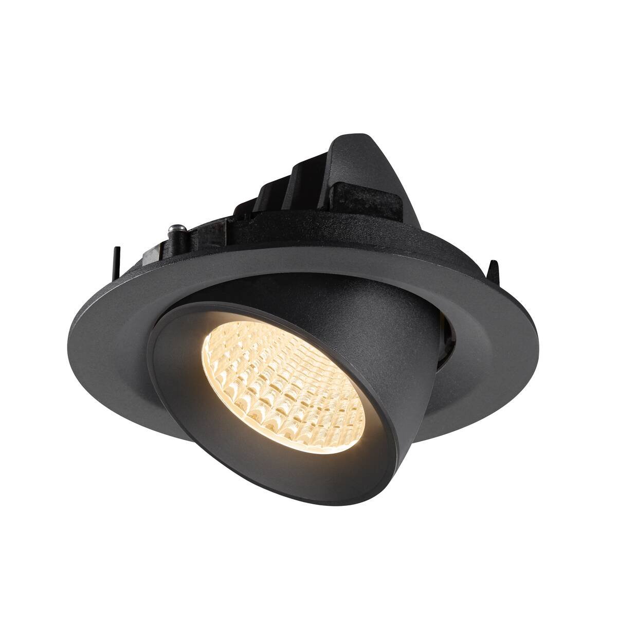 LA 1009547 NUMINOS® GIMBLE M Stropní vestavné svítidlo, 2700 K, 55°, černé - BIG WHITE (SLV) (obrázek 6)