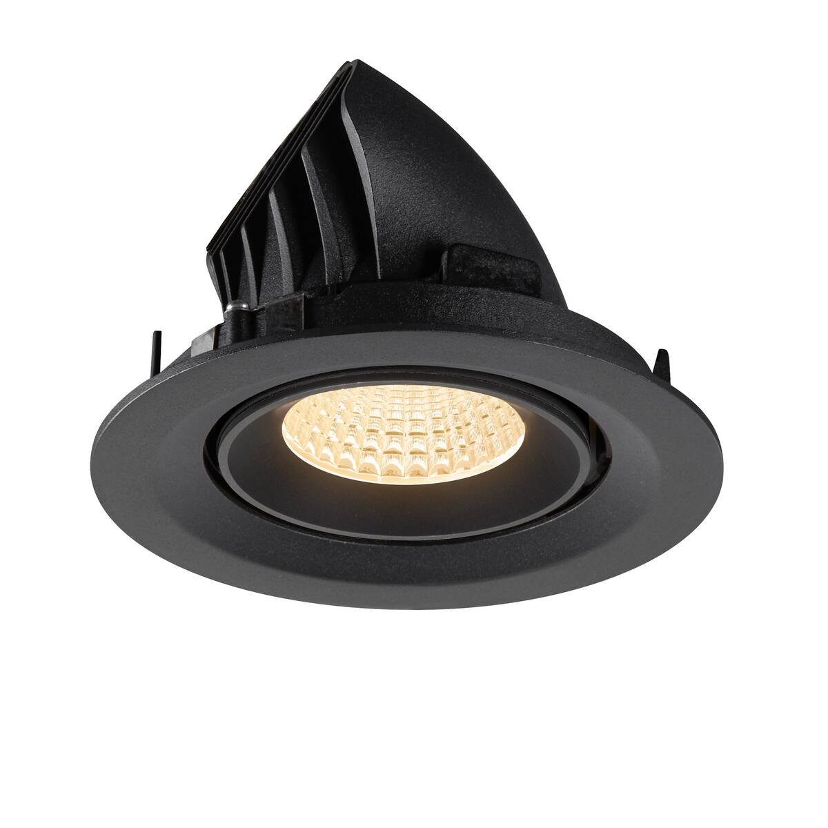 LA 1009547 NUMINOS® GIMBLE M Stropní vestavné svítidlo, 2700 K, 55°, černé - BIG WHITE (SLV) (obrázek 7)
