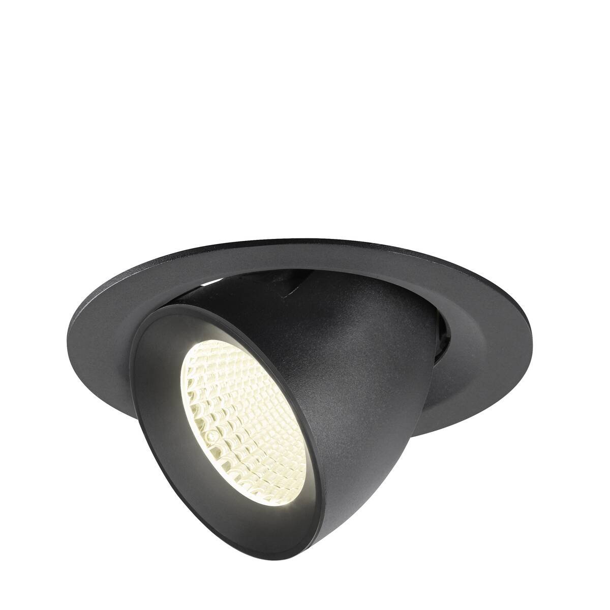 Levně LA 1009580 NUMINOS® GIMBLE M Stropní vestavné svítidlo, 4000 K, 40°, černé - BIG WHITE (SLV)