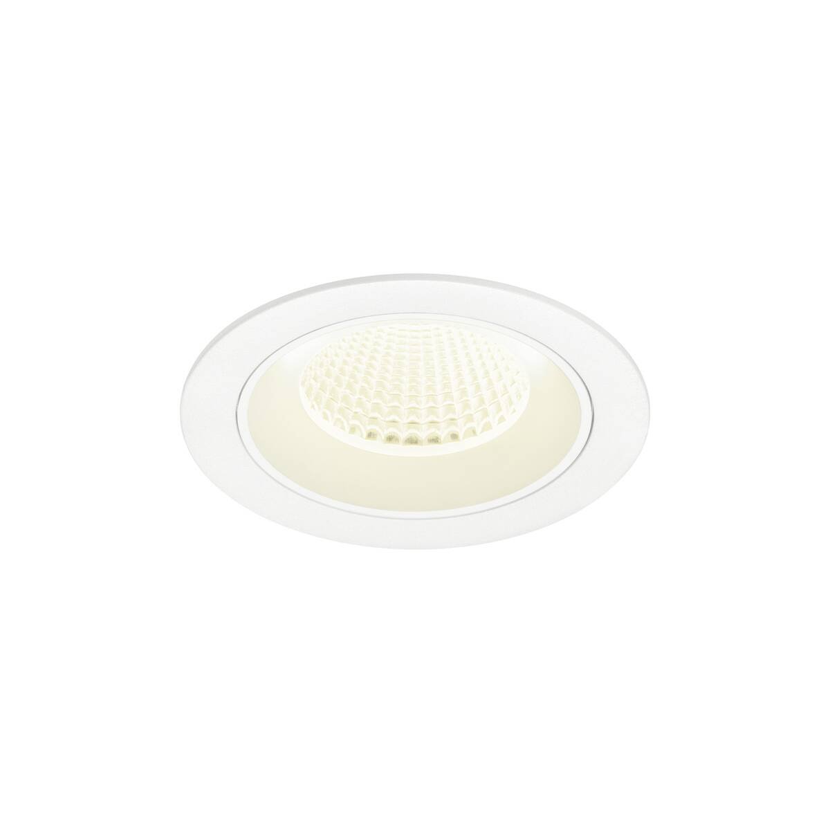 Levně LA 1009644 NUMINOS® M Stropní vestavné svítidlo, 4000 K, 40°, IP20, kulaté, bílé - BIG WHITE (SLV)