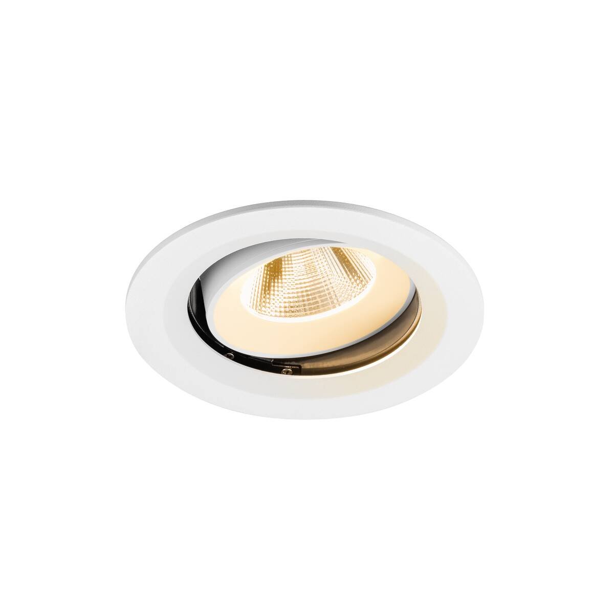 LA 1009659 NUMINOS® MOVE M Stropní vestavné svítidlo, 2700 K, 20°, IP20, kulaté, bílé - BIG WHITE (SLV)