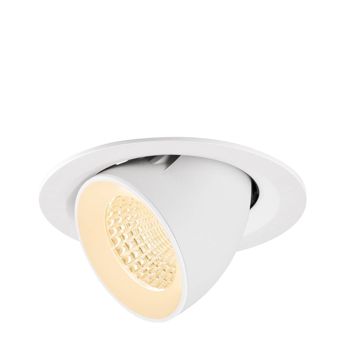 Levně LA 1009557 NUMINOS® GIMBLE M Stropní vestavné svítidlo, 2700 K, 55°, bílé - BIG WHITE (SLV)