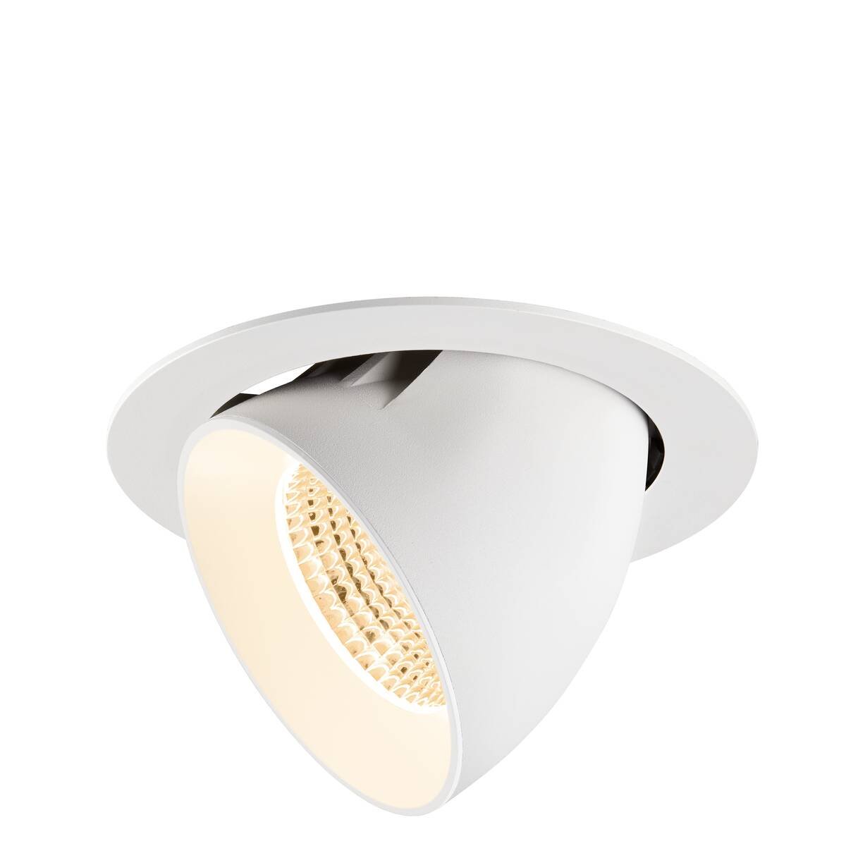 LA 1009880 NUMINOS® GIMBLE XL Stropní vestavné světlo, 2700 K, 55°, bílé - BIG WHITE (SLV)
