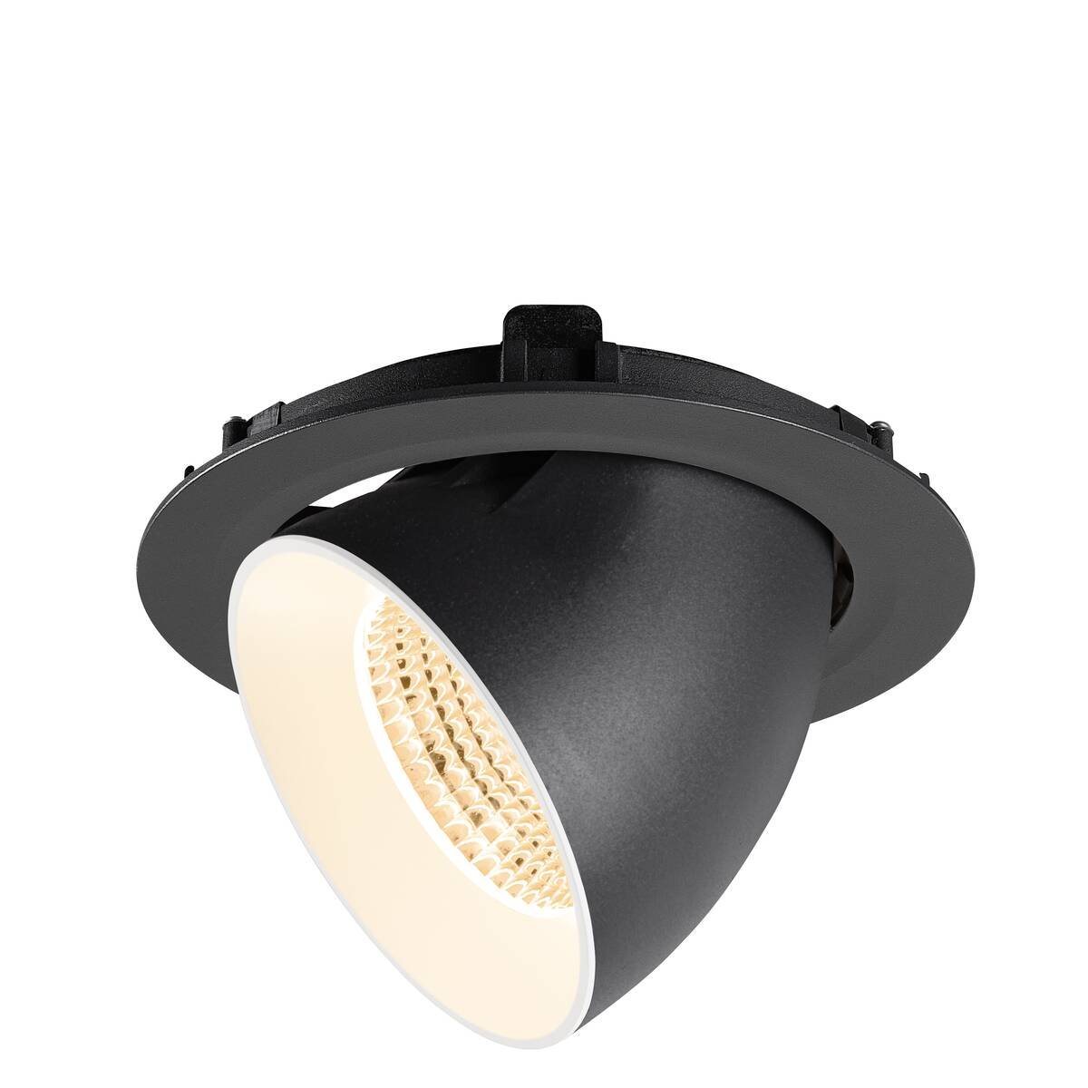 LA 1009871 NUMINOS® GIMBLE XL Stropní vestavné svítidlo, 2700 K, 55°, černá / bílá - BIG WHITE (SLV) (obrázek 5)