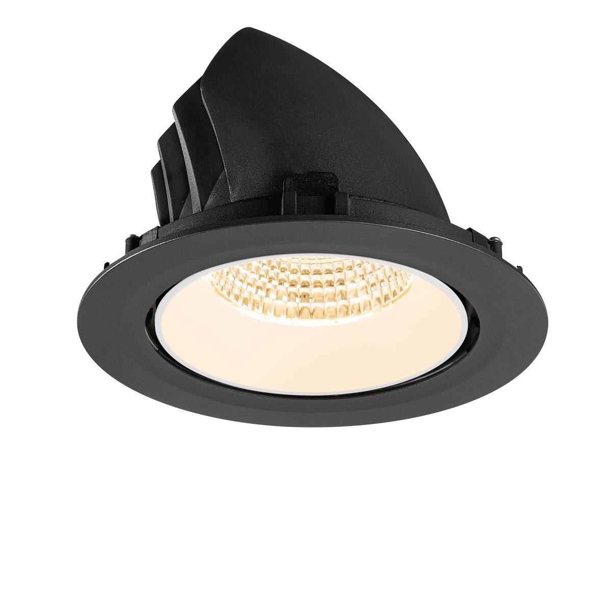 LA 1009871 NUMINOS® GIMBLE XL Stropní vestavné svítidlo, 2700 K, 55°, černá / bílá - BIG WHITE (SLV) (obrázek 7)