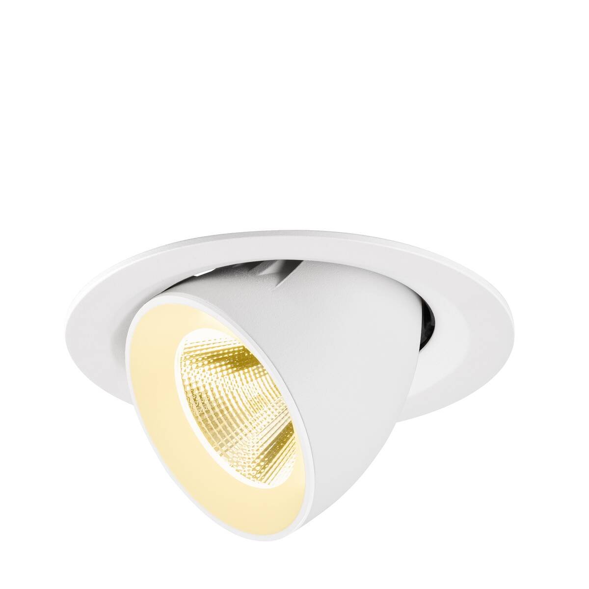 Levně LA 1009569 NUMINOS® GIMBLE M Stropní vestavné svítidlo, 3000 K, 20°, bílá - BIG WHITE (SLV)