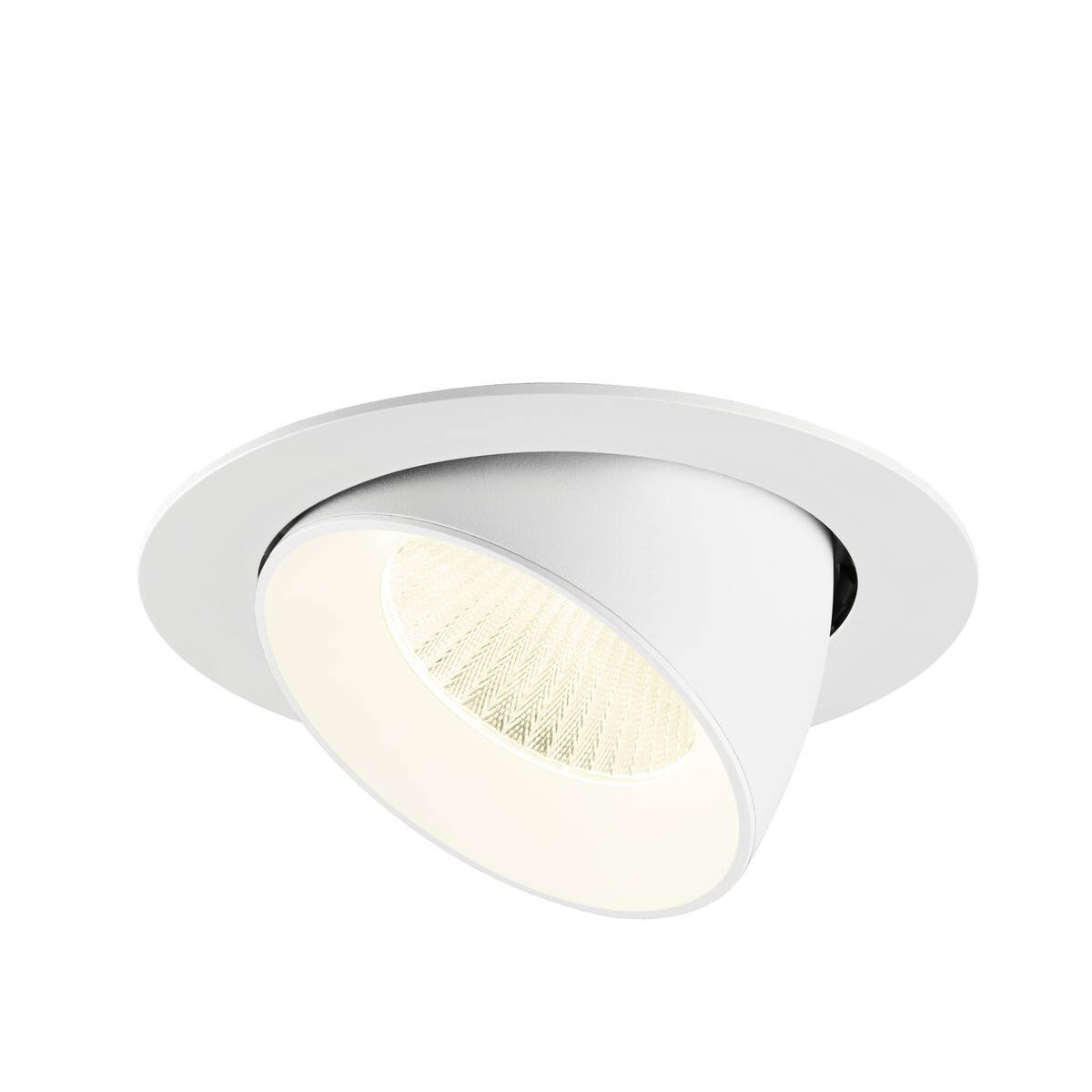 LA 1009913 NUMINOS® GIMBLE XL Stropní vestavné svítidlo, 4000 K, 40°, bílá - BIG WHITE (SLV) (obrázek 3)