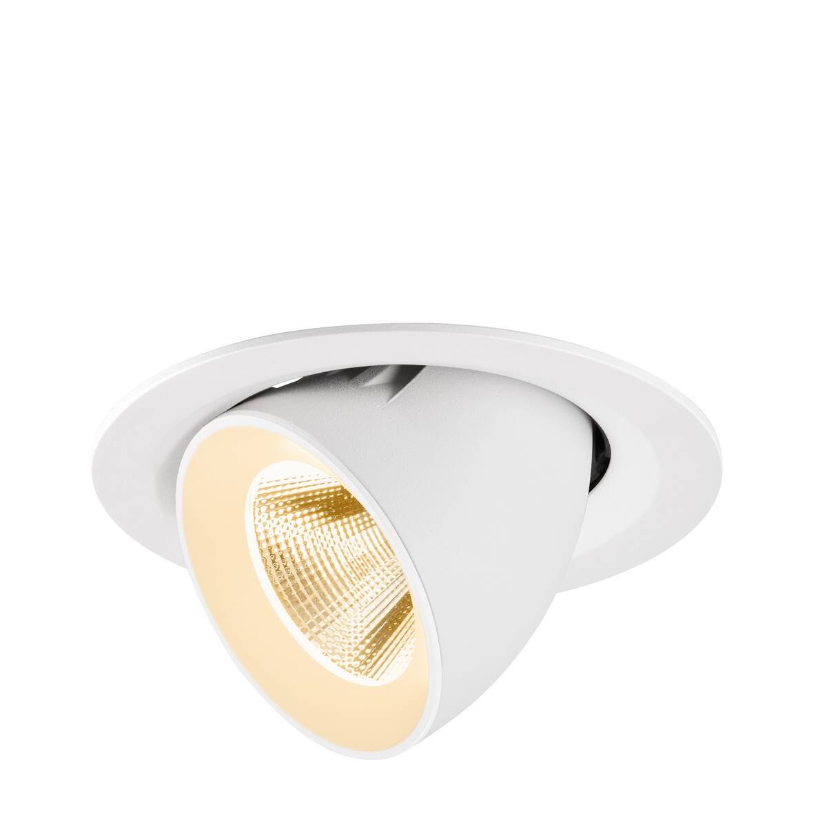 Levně LA 1009551 NUMINOS® GIMBLE M Stropní vestavné svítidlo, 2700 K, 20°, bílá - BIG WHITE (SLV)