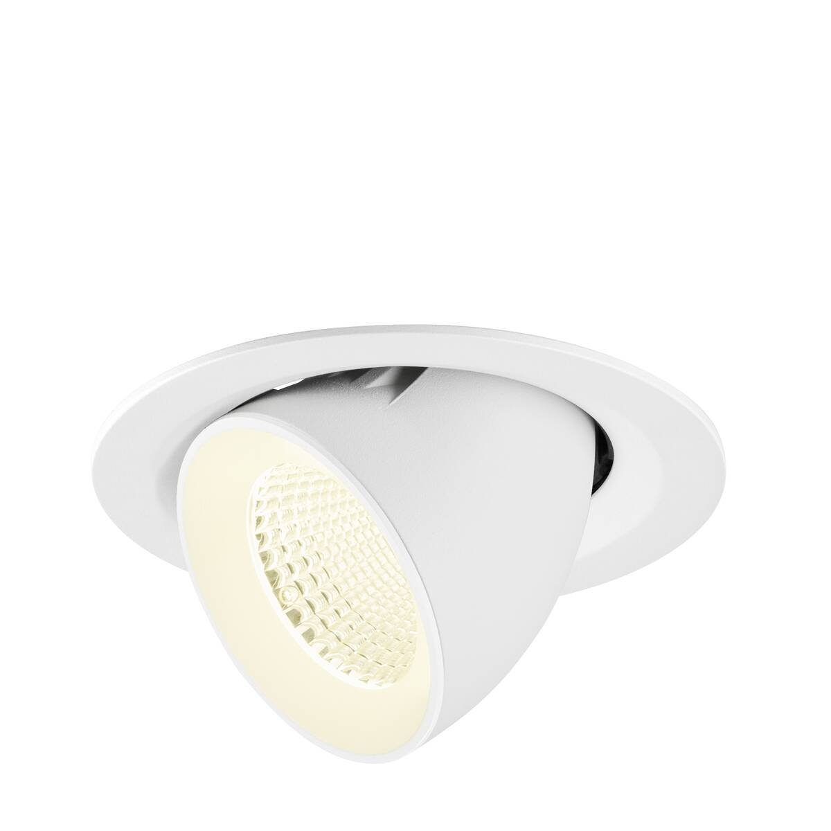 Levně LA 1009590 NUMINOS® GIMBLE M Stropní vestavné svítidlo, 4000 K, 40°, bílá - BIG WHITE (SLV)