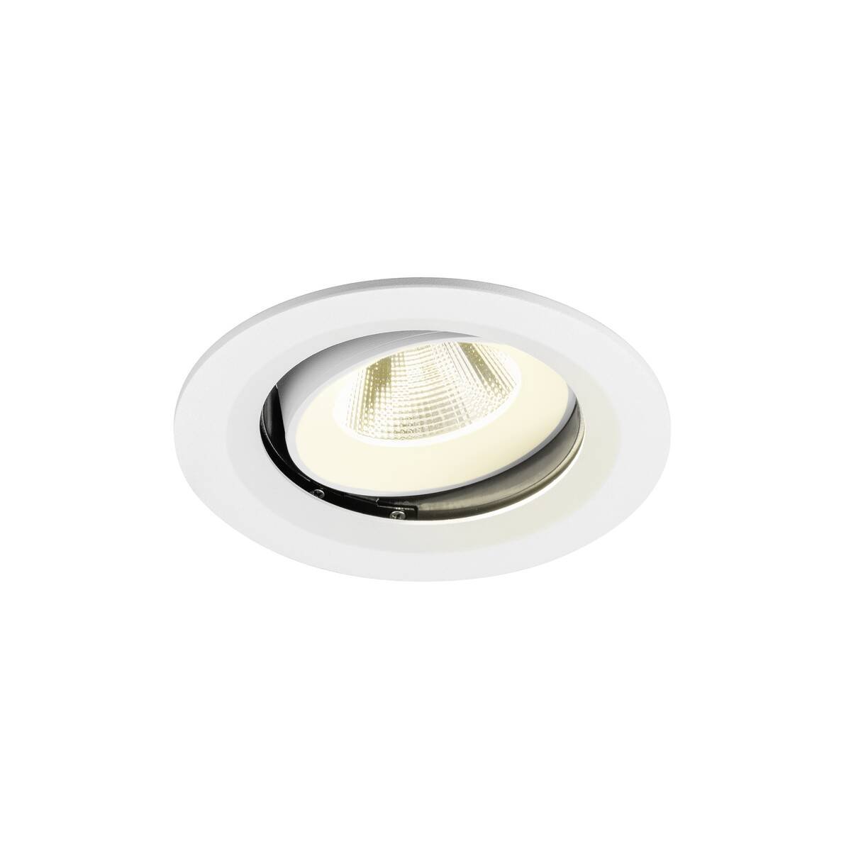 LA 1009695 NUMINOS® MOVE M Stropní vestavné svítidlo, 4000 K, 20°, IP20, kulaté, bílé - BIG WHITE (SLV)