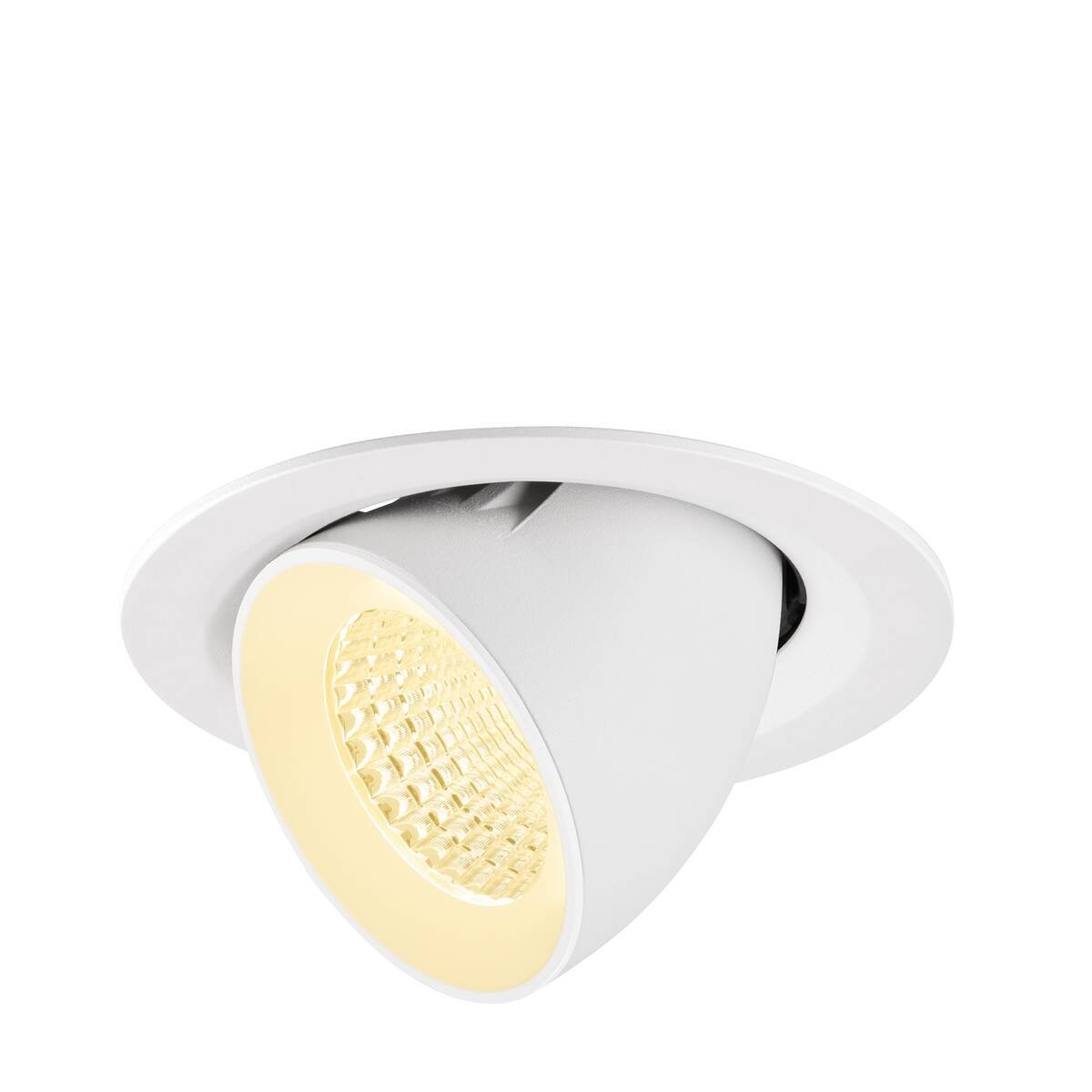 Levně LA 1009575 NUMINOS® GIMBLE M Stropní vestavné svítidlo, 3000 K, 55°, bílé - BIG WHITE (SLV)