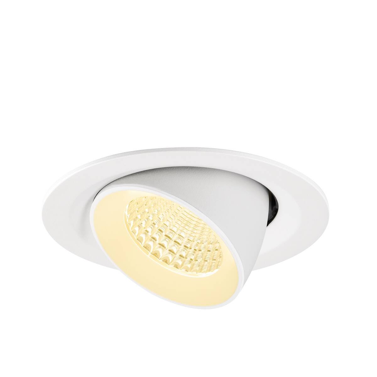 LA 1009575 NUMINOS® GIMBLE M Stropní vestavné svítidlo, 3000 K, 55°, bílé - BIG WHITE (SLV) (obrázek 3)