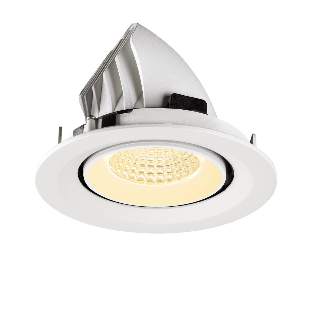 LA 1009575 NUMINOS® GIMBLE M Stropní vestavné svítidlo, 3000 K, 55°, bílé - BIG WHITE (SLV) (obrázek 7)