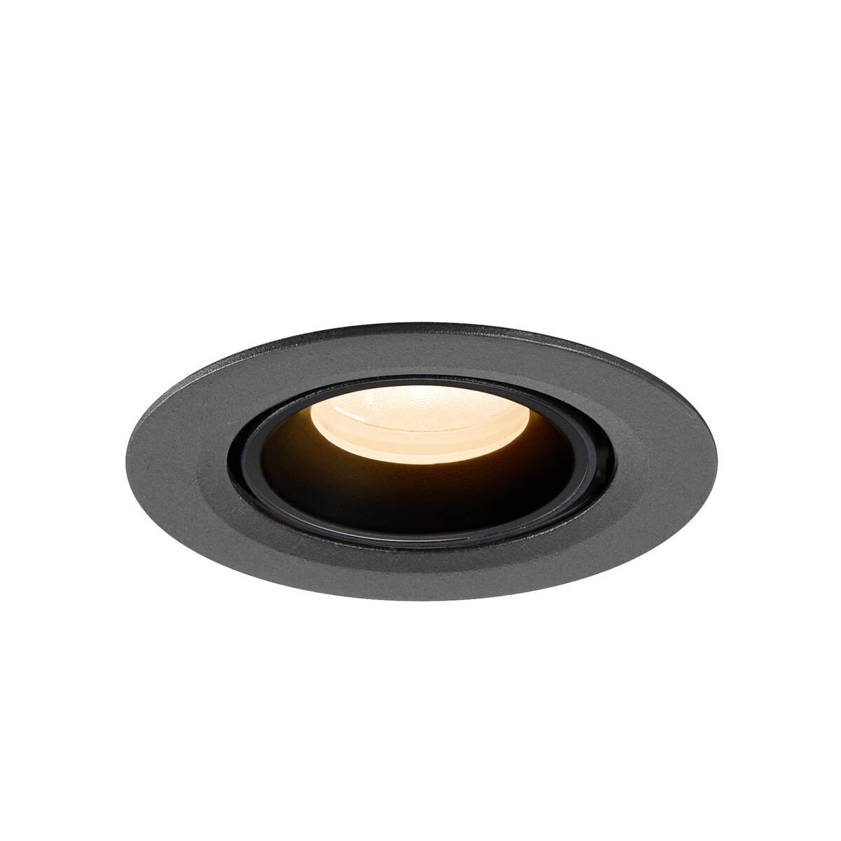 LA 1010026 NUMINOS® GIMBLE XS Stropní vestavné svítidlo, 2700 K, 20°, IP20, kulaté, černé - BIG WHITE (SLV) (obrázek 4)