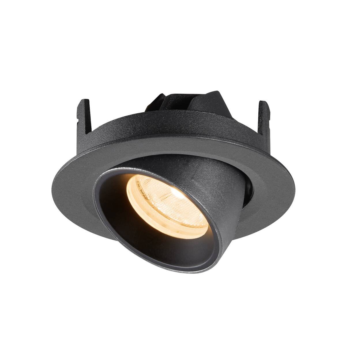 LA 1010026 NUMINOS® GIMBLE XS Stropní vestavné svítidlo, 2700 K, 20°, IP20, kulaté, černé - BIG WHITE (SLV) (obrázek 6)