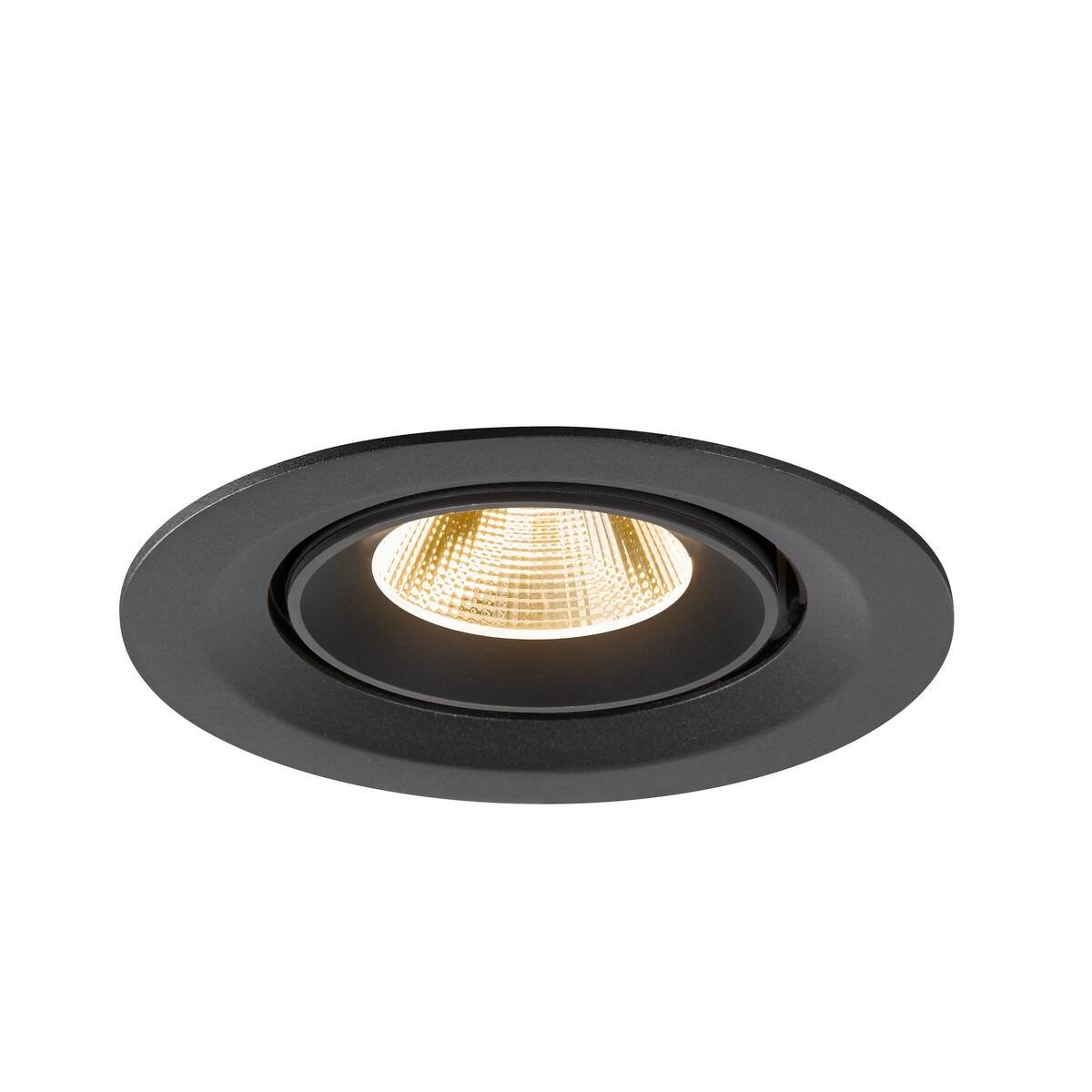 LA 1009541 NUMINOS® GIMBLE M Stropní vestavné svítidlo, 2700 K, 20°, černé - BIG WHITE (SLV) (obrázek 4)