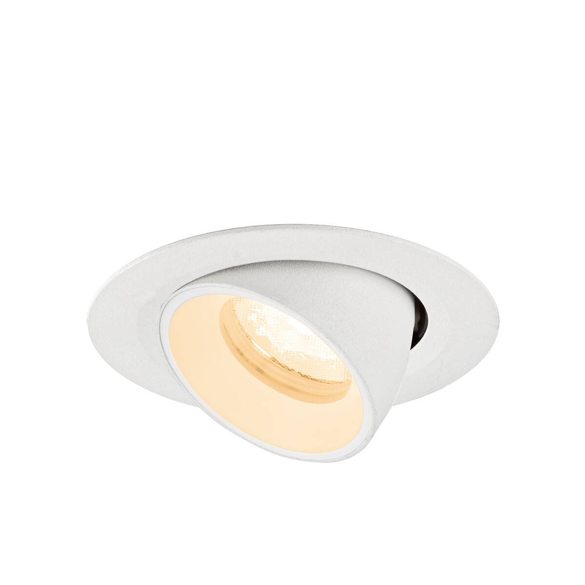 LA 1010039 NUMINOS® GIMBLE XS Stropní vestavné svítidlo, 2700 K, 40°, IP20, kulaté, bílé - BIG WHITE (SLV) (obrázek 3)