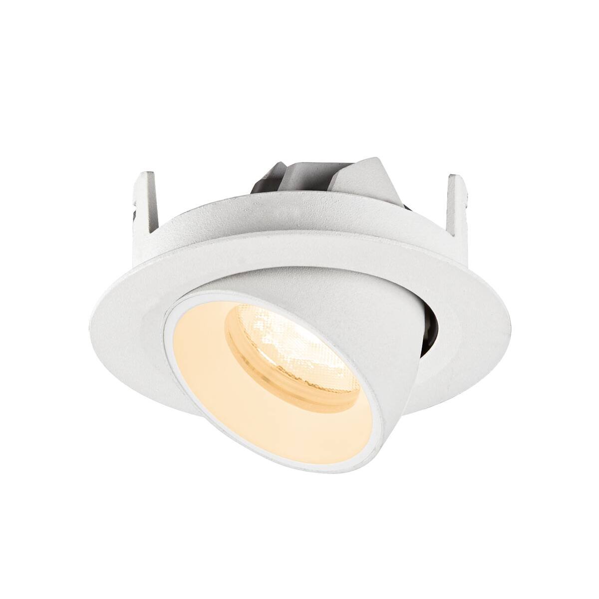 LA 1010039 NUMINOS® GIMBLE XS Stropní vestavné svítidlo, 2700 K, 40°, IP20, kulaté, bílé - BIG WHITE (SLV) (obrázek 6)