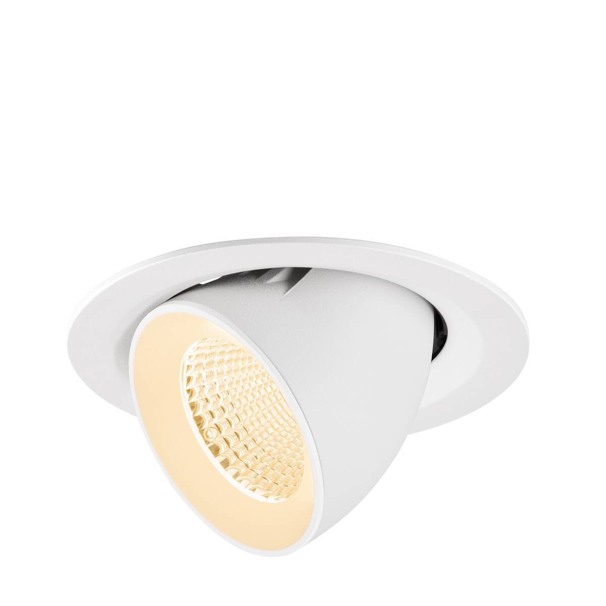 Levně LA 1009554 NUMINOS® GIMBLE M Stropní vestavné svítidlo, 2700 K, 40°, bílá - BIG WHITE (SLV)