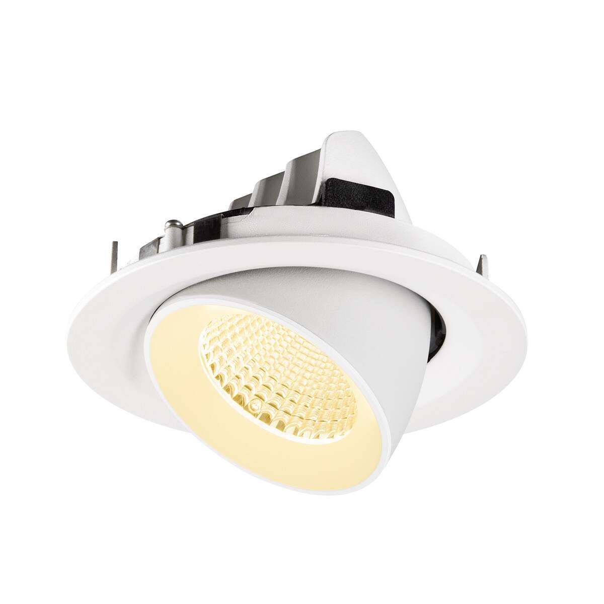 LA 1009572 NUMINOS® GIMBLE M Stropní vestavné svítidlo, 3000 K, 40°, bílá - BIG WHITE (SLV) (obrázek 6)