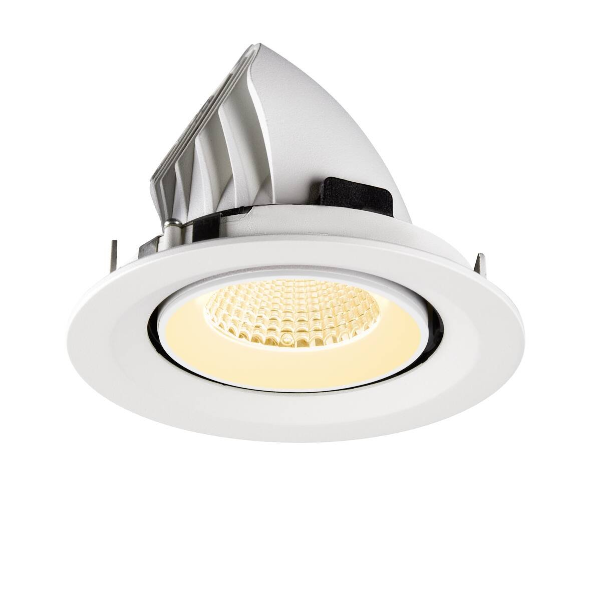 LA 1009572 NUMINOS® GIMBLE M Stropní vestavné svítidlo, 3000 K, 40°, bílá - BIG WHITE (SLV) (obrázek 7)