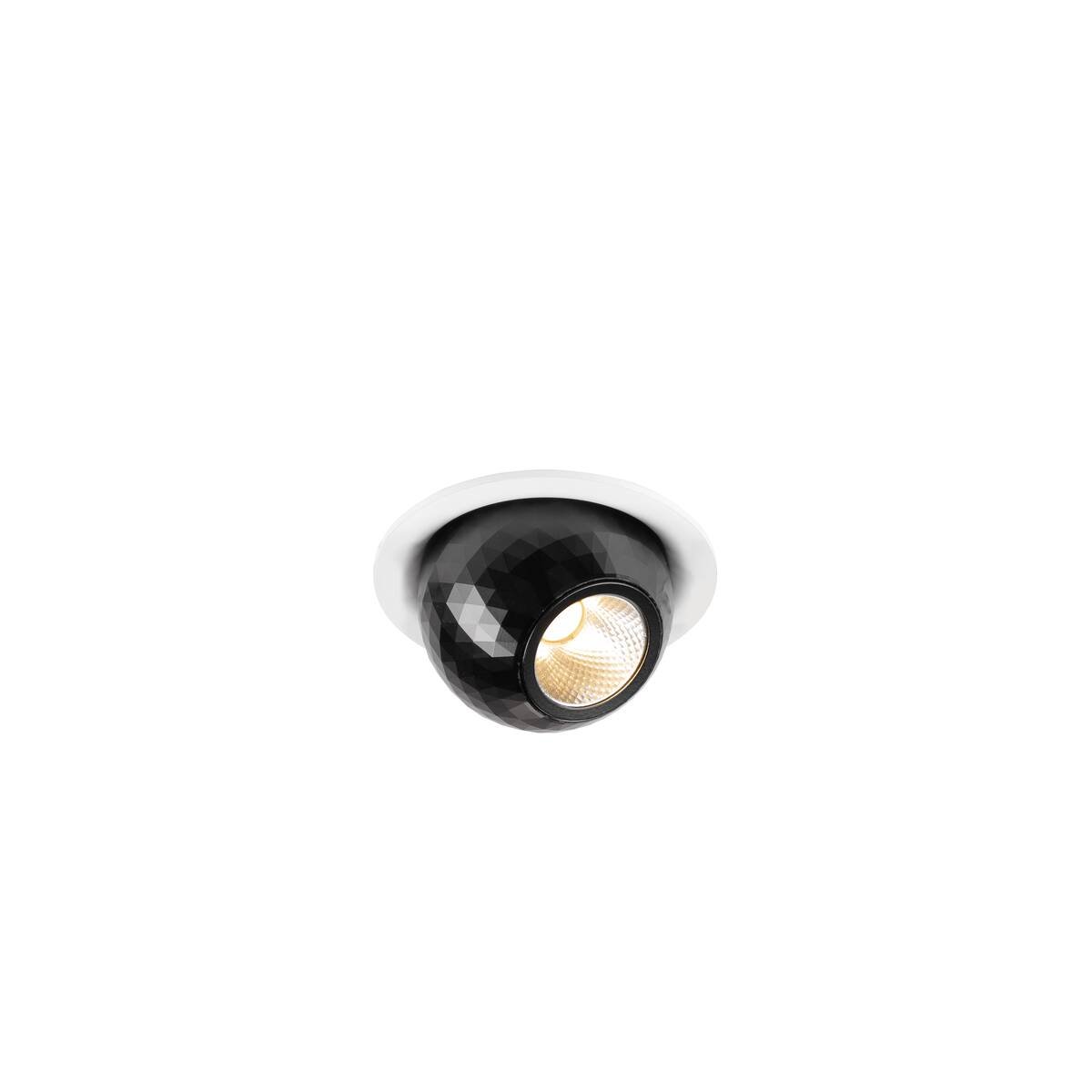 LA 1010354 DYSKO Stropní vestavné svítidlo, kulaté, PHASE, 2700K, 6. 4 W, 36°, bílá / černá - BIG WHITE (SLV)