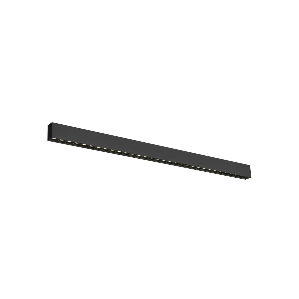 LA 1010520 GLENOS® PRO Povrchové stropní svítidlo, 1, 2 m, DALI, UGR19, 4000K, 30 W, 75°, černé - BIG WHITE (SLV)