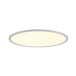 Obrázek pro produkt PANEL 60 Povrchové stropní svítidlo, kulaté, PHASE, 3000/4000K, 29 W, 90°, šedé - BIG WHITE (SLV)