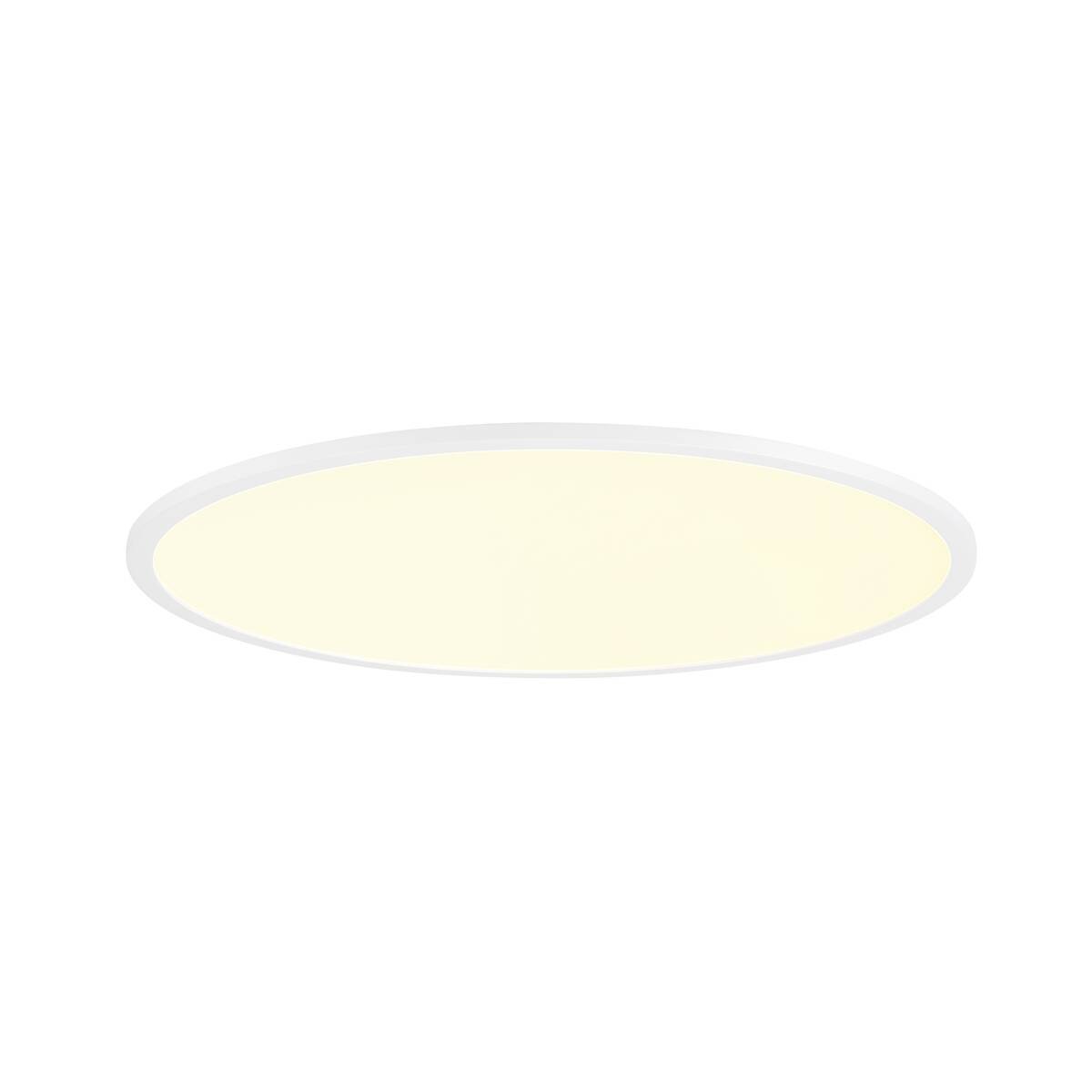 LA 1010422 PANEL 60 Povrchové stropní svítidlo, kulaté, PHASE, 3000/4000K, 29 W, 90°, bílá - BIG WHITE (SLV)