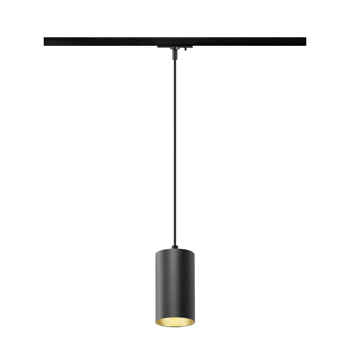 LA 1010099 ASTO TUBE 1~ závěsné svítidlo, GU10, délka závěsu 250 cm, 1 x max. 10 W, černá - BIG WHITE (SLV) (obrázek 3)