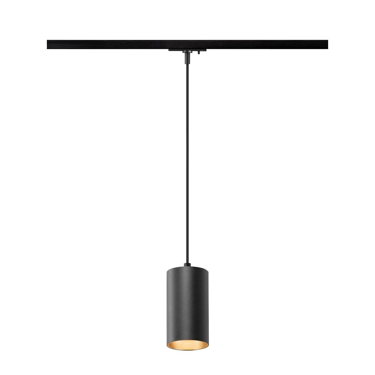 LA 1010099 ASTO TUBE 1~ závěsné svítidlo, GU10, délka závěsu 250 cm, 1 x max. 10 W, černá - BIG WHITE (SLV) (obrázek 4)