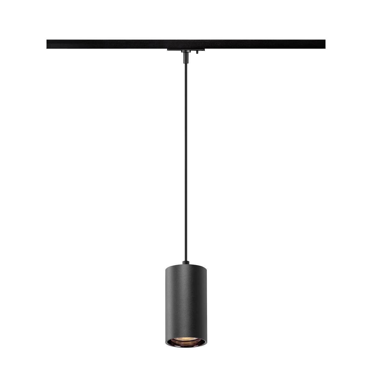 LA 1010099 ASTO TUBE 1~ závěsné svítidlo, GU10, délka závěsu 250 cm, 1 x max. 10 W, černá - BIG WHITE (SLV) (obrázek 5)
